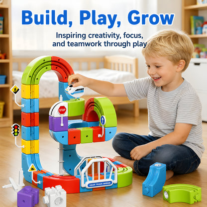 Clever Tracks® Magnetic Train Set