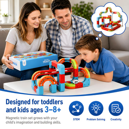 Clever Tracks® Magnetic Train Set