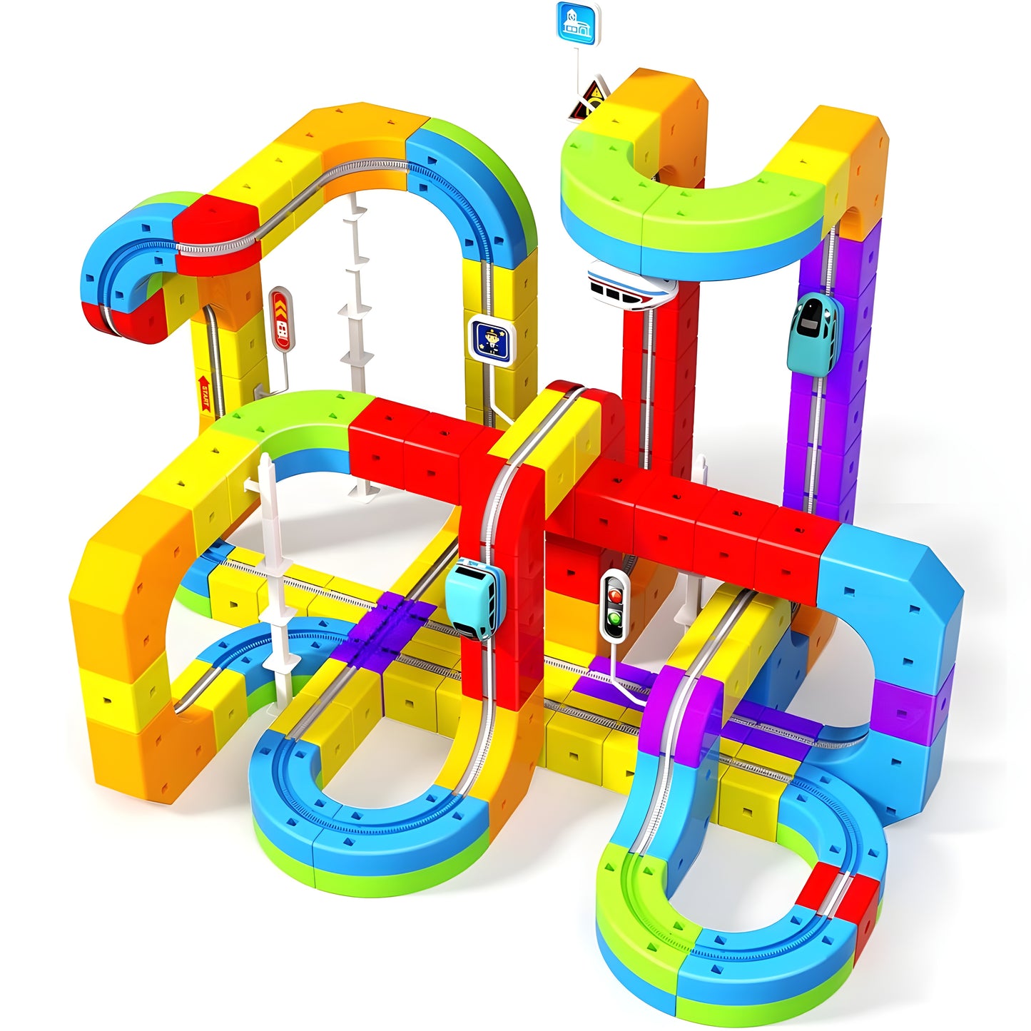 Clever Tracks® Magnetic Train Set